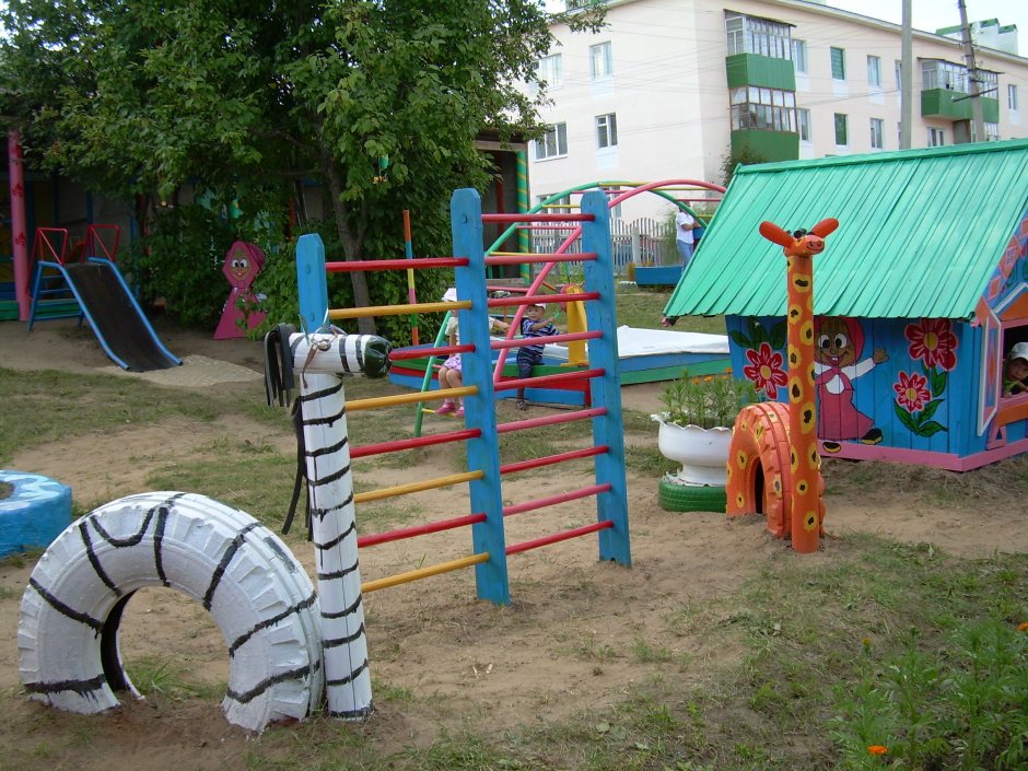Оборудование для участка детского сада