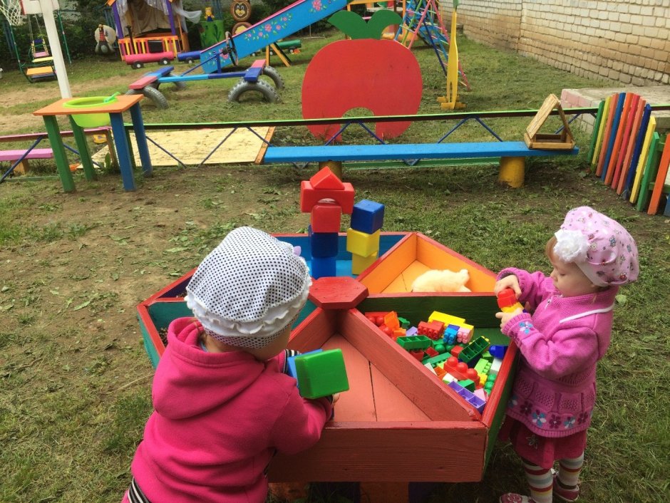Площадка в детском саду