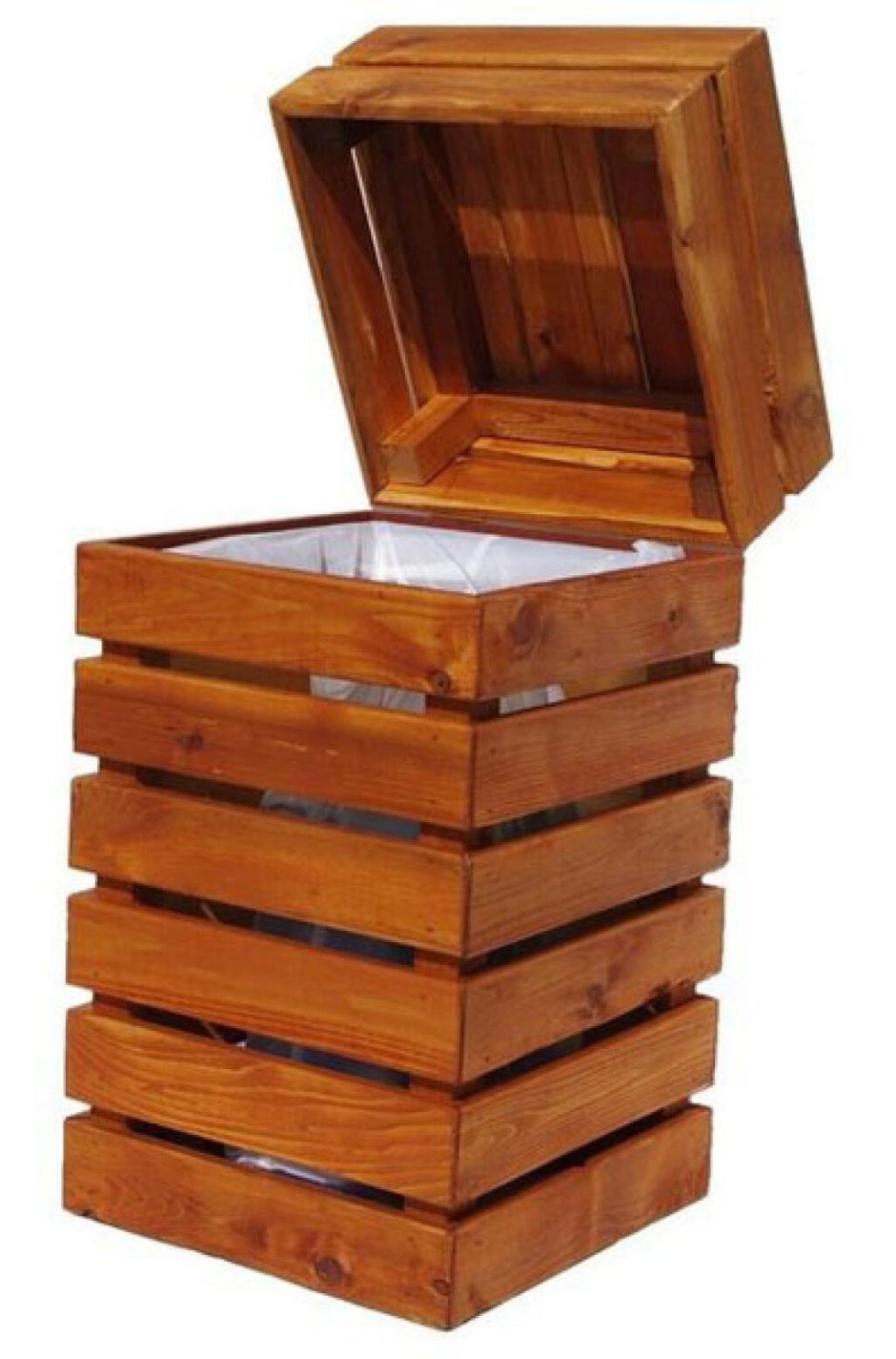 Деревянный ящик для белья