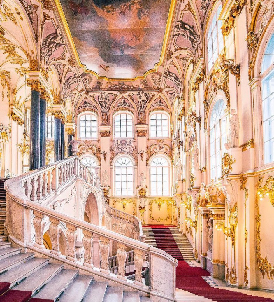 Парадная лестница Эрмитажа