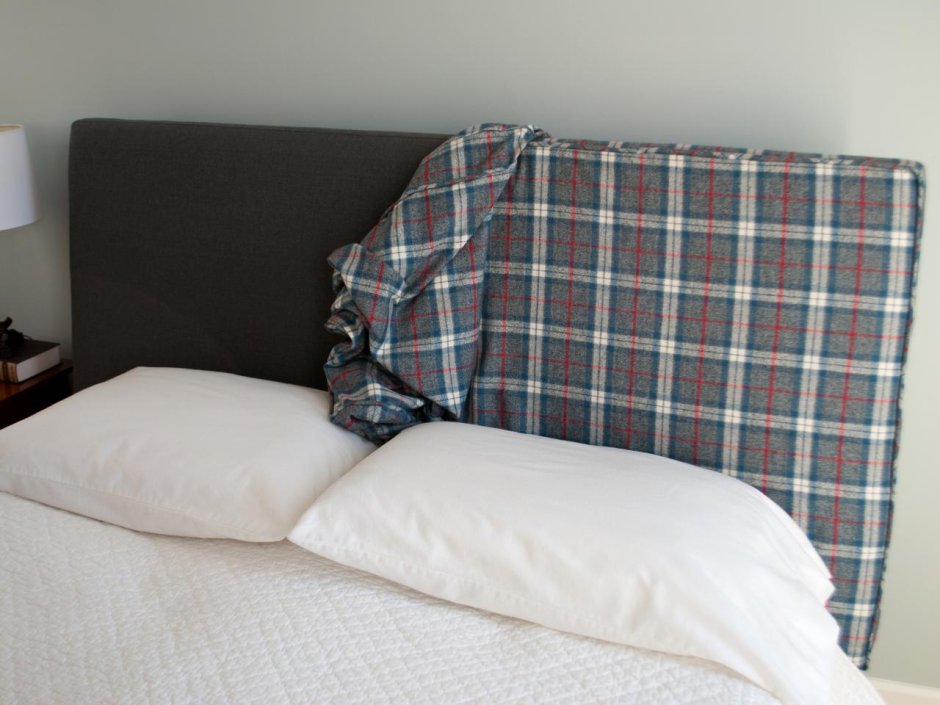 Подушка стеганая спинка на кровать