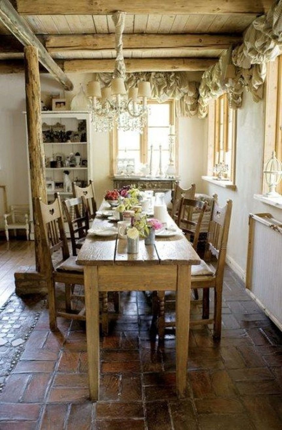 Кухня в Старом деревенском доме