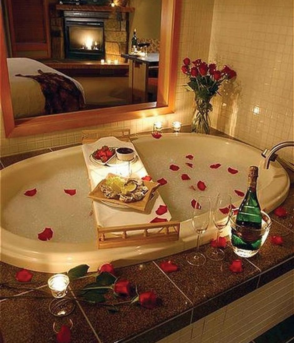 Романтика в ванне