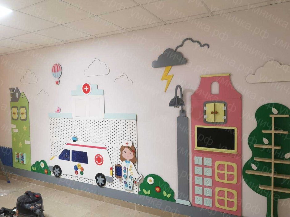 Декоративно развивающие панели для детского сада