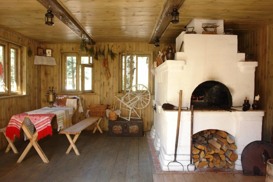 Печь Туликиви с лежанкой