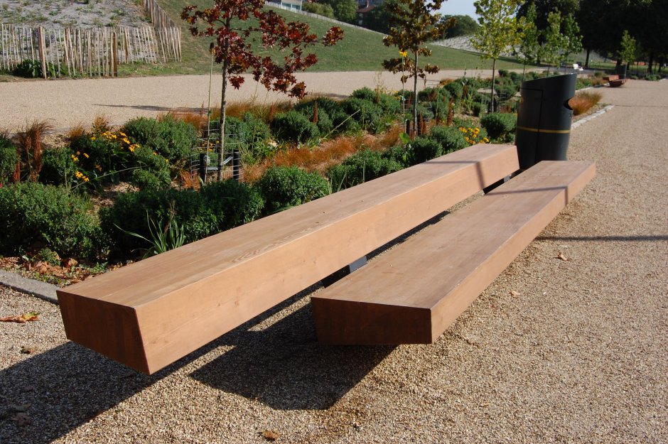 Модульные скамьи Wood Bench