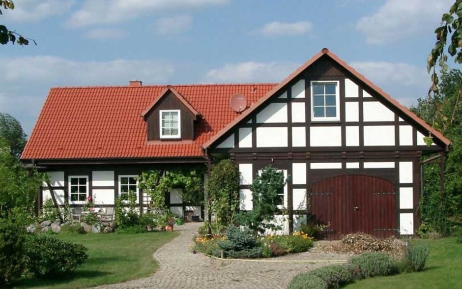 Фахверк дом Германия
