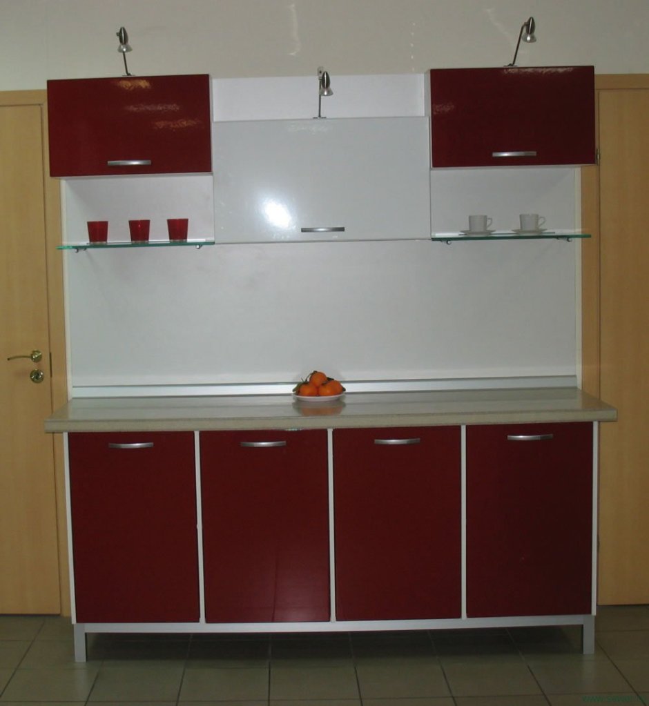 Угловой кухонный гарнитур Техно 4
