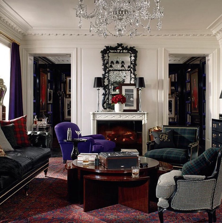 Стиль Ральф Лорен в интерьере
