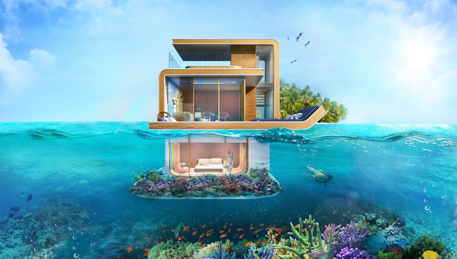 Подводный дом в реальности