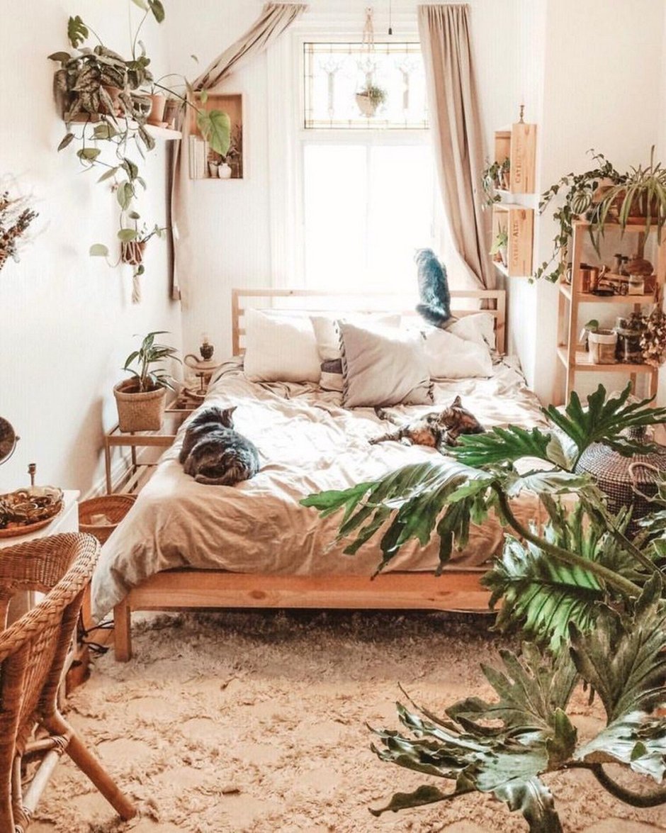 Комната в стиле cottagecore