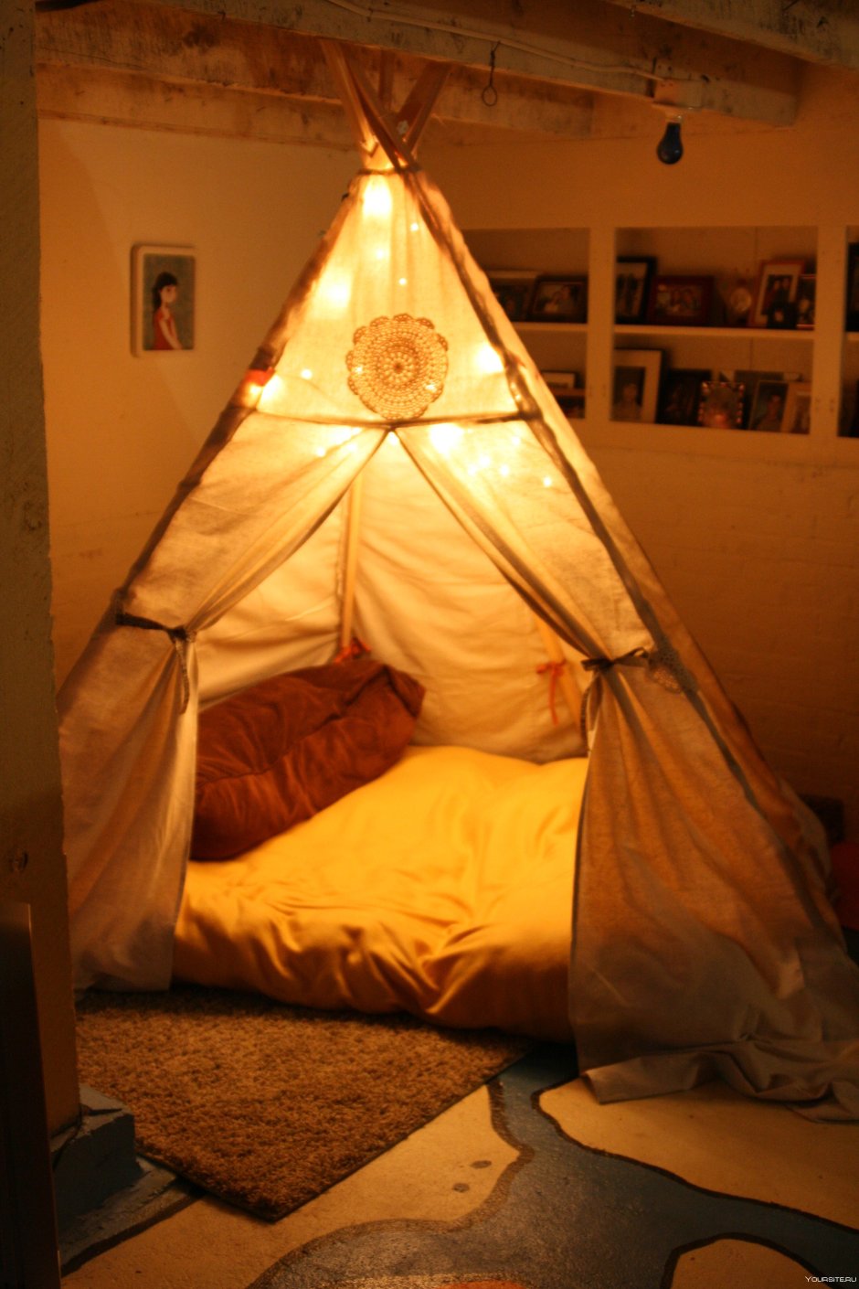 Палатка в квартире