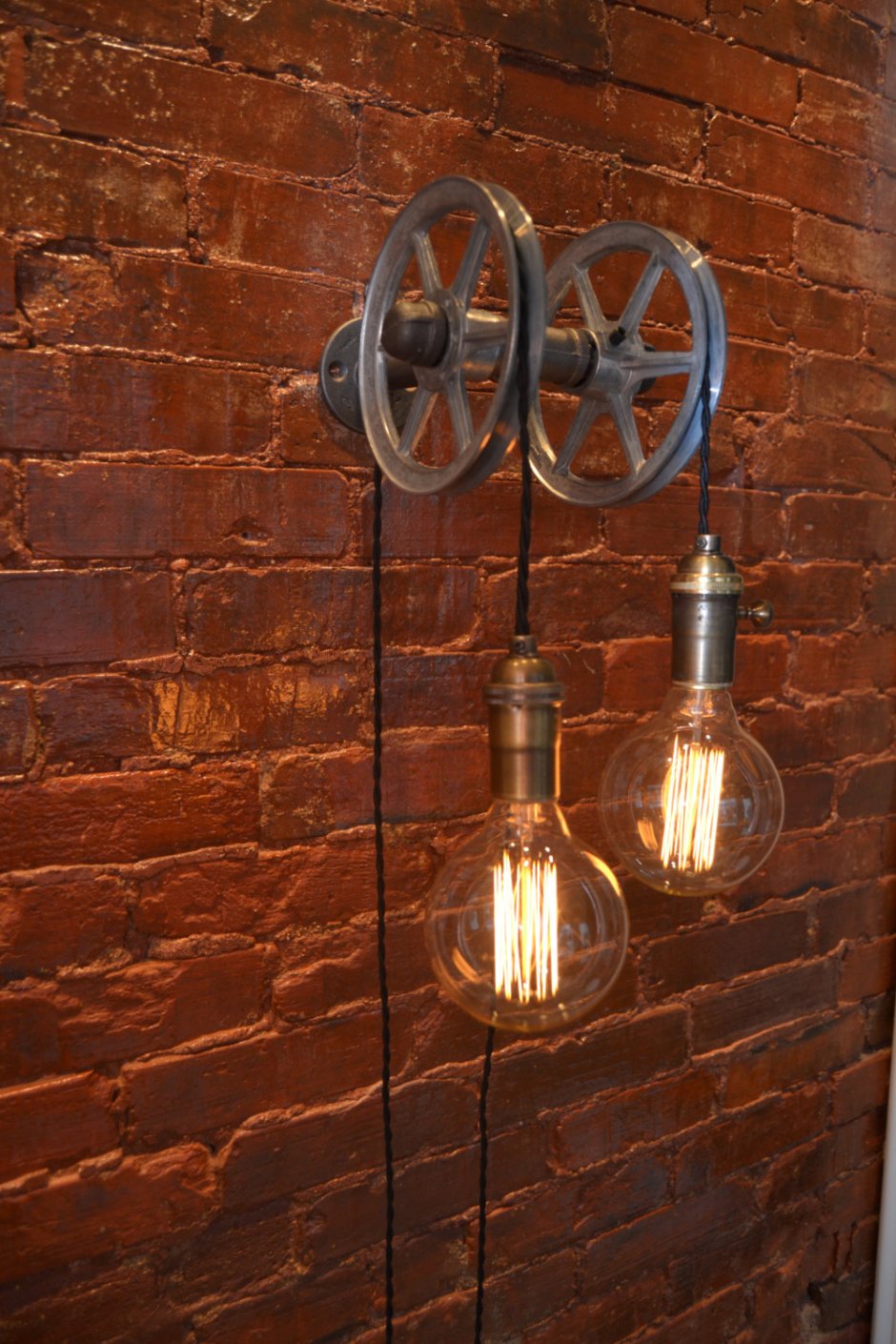 Лампа в Индустриальном стиле