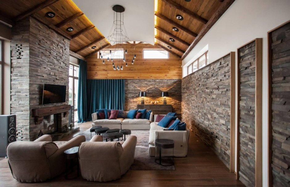 Rustic Wood Decor спальня