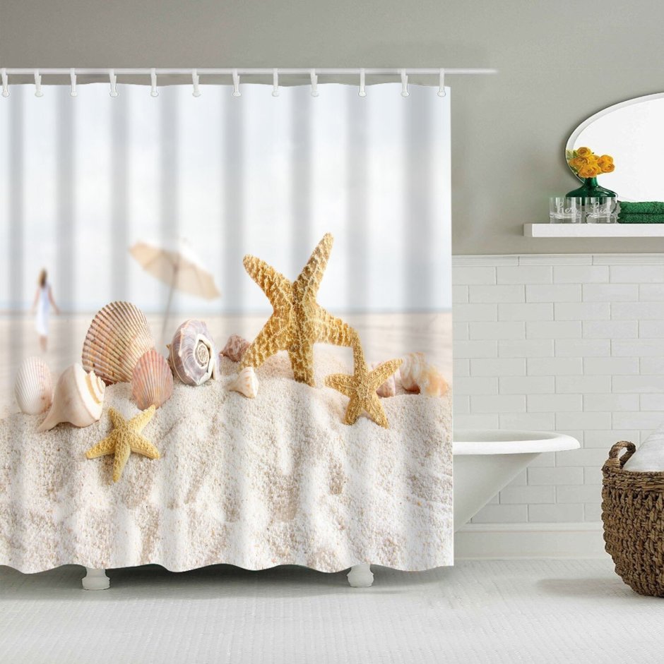 Штора для ванной комнаты «Shower Curtain» 3d