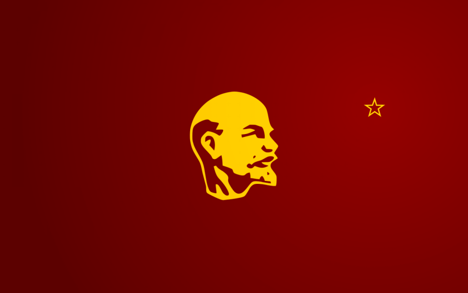 СССР красный флаг Ленин коммунизм