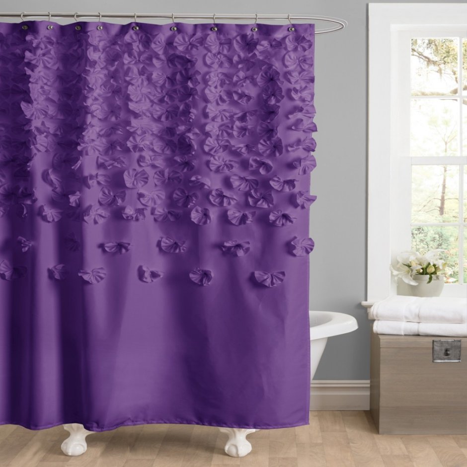 Штора Fabric Shower Curtain