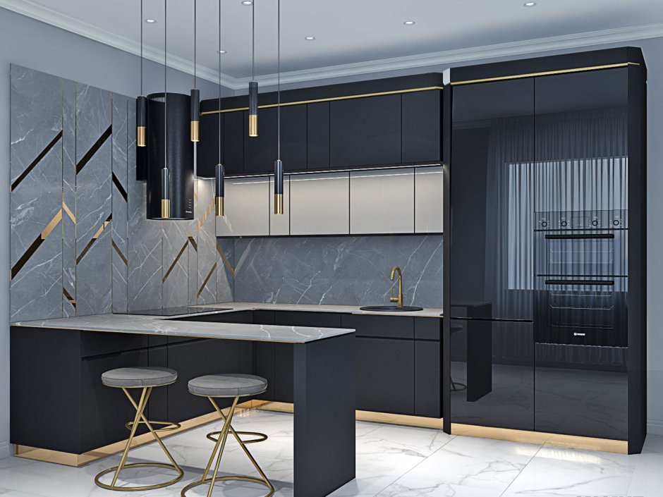 Кухни Scavolini фасад дерево
