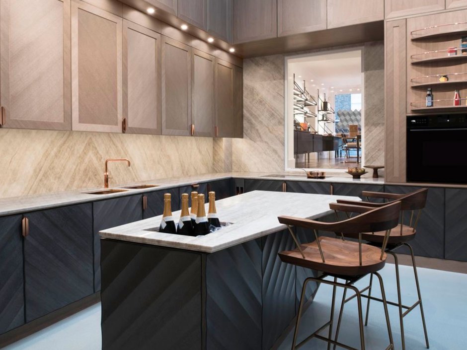 Кухни Scavolini фасад дерево
