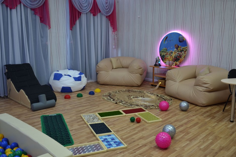Сенсорная комната для детей в детском саду