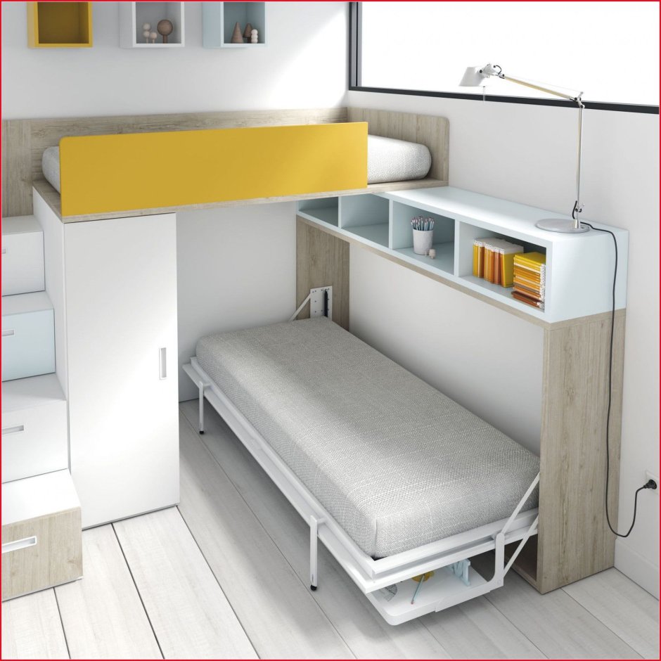 Кровать-трансформер для малогабаритной детской комнаты