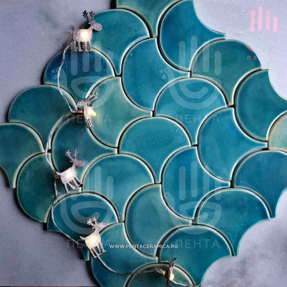 Плитка Moroccan Fish Scales