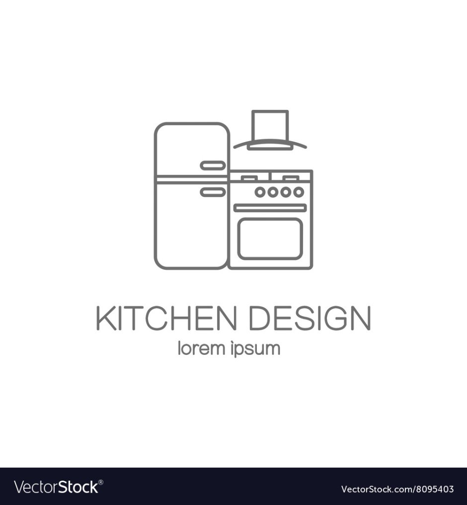 Логотип кухни мебель