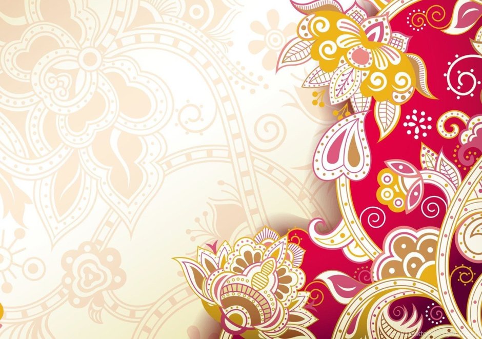 Фон для афиши с узорами