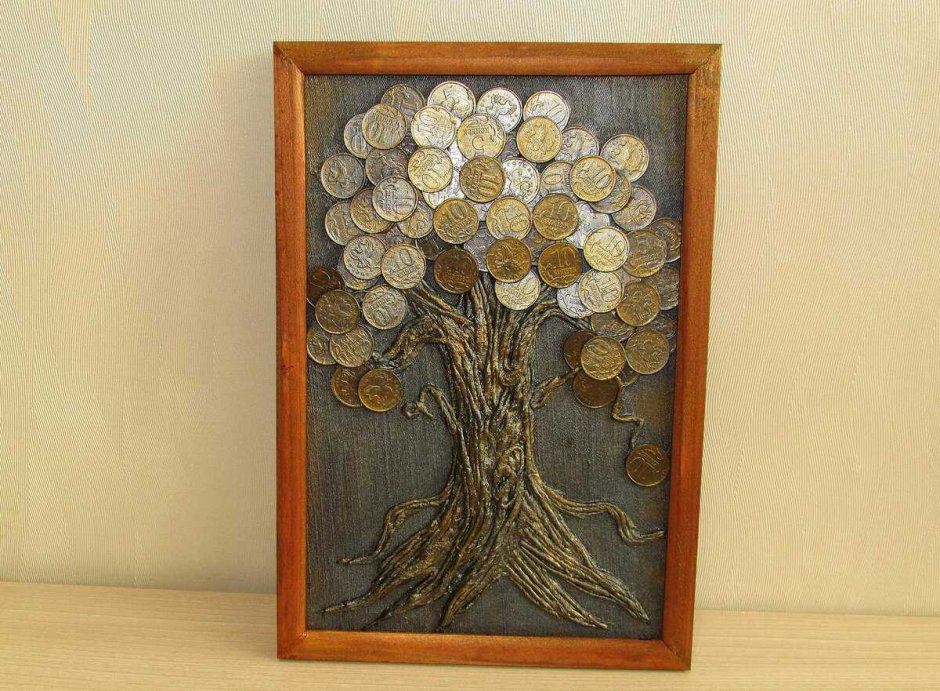 Панно "денежное дерево"