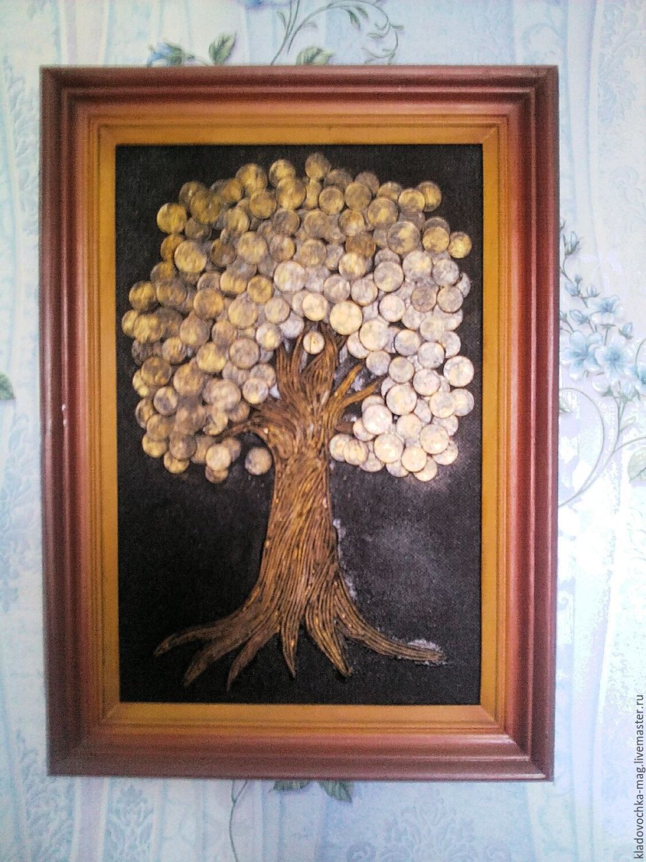 Денежное дерево картина