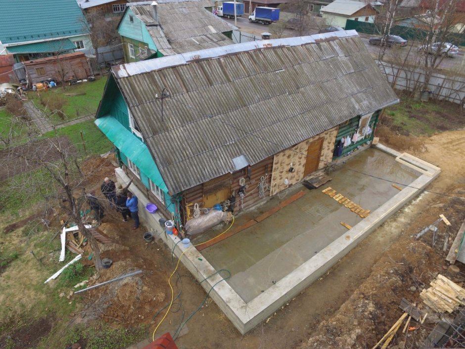 Переделка старого деревенского дома