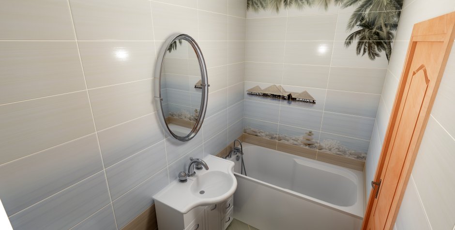 Дизайн ванных комнат del mare