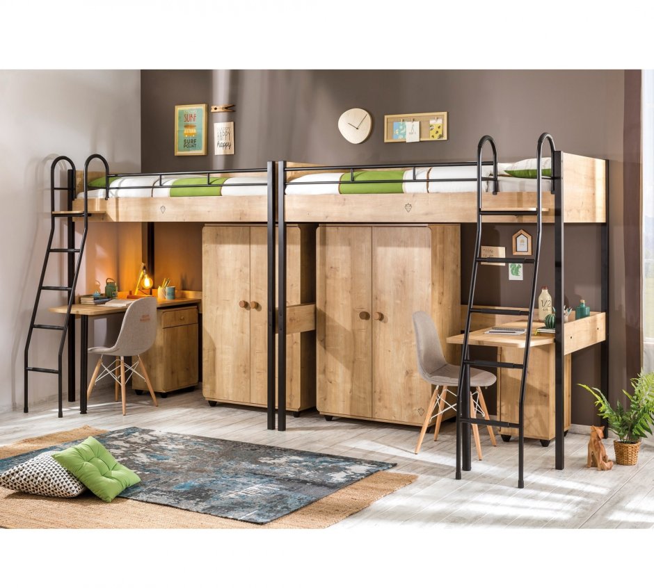 Кровать-чердак Cilek Compact