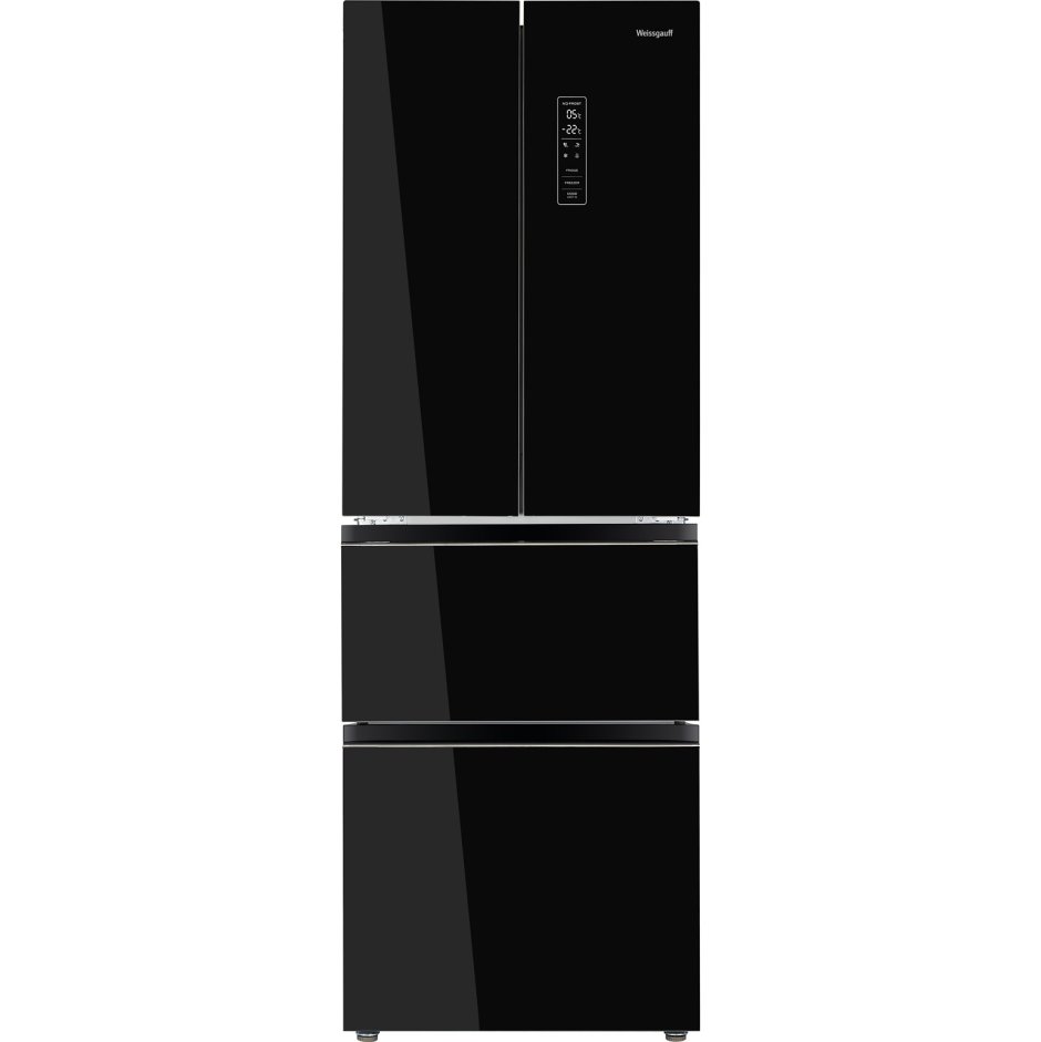Холодильник Tesler RFD-361i Black Glass