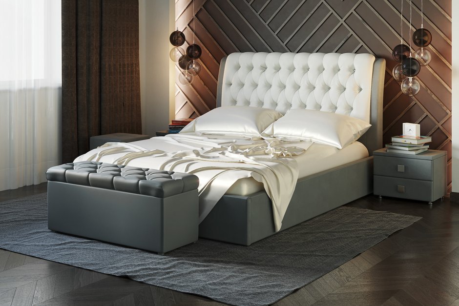 Кровать Орландо Аскона размер 200/160 габариты