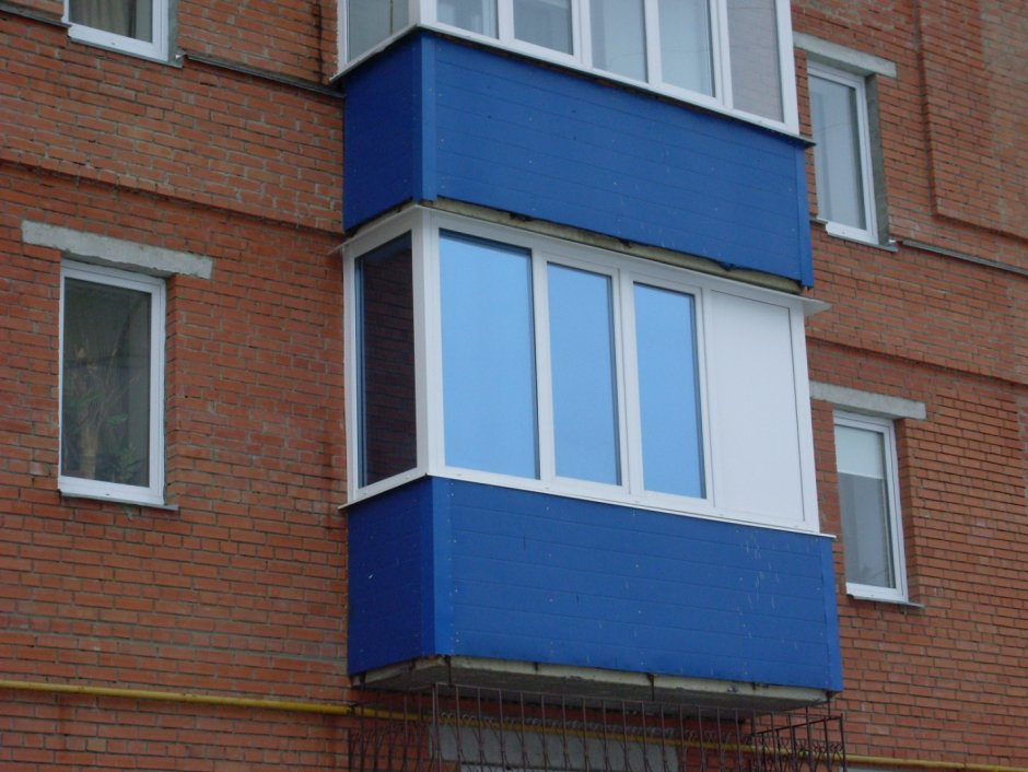 Тонированный балкон