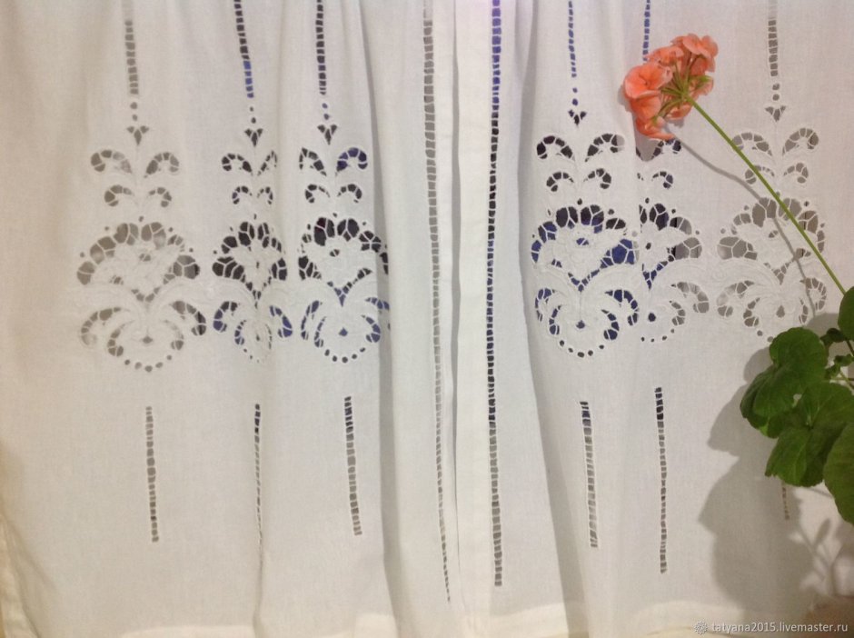 Шторки задергушки Ришелье