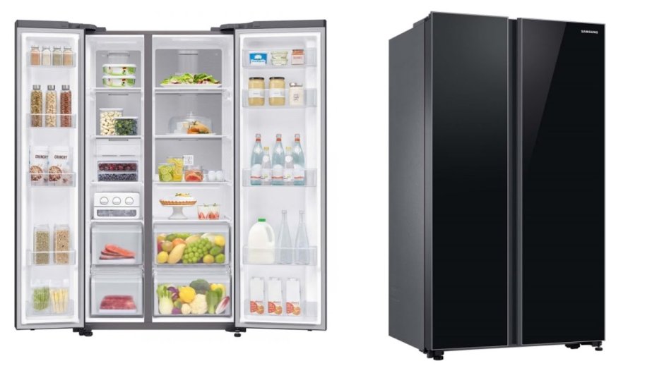 Холодильник Side by Side Samsung rs62r50312c/WT черный
