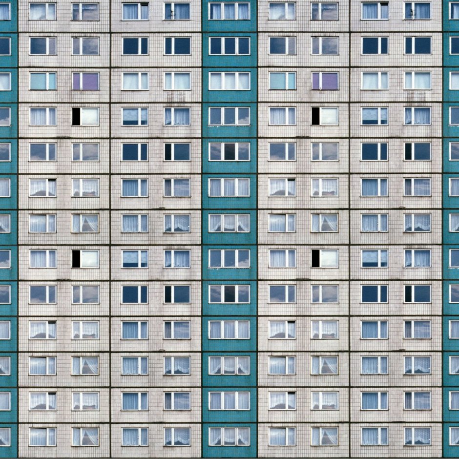 Панельный дом фасад