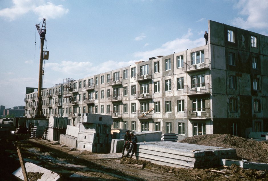 Советская застройка Москва