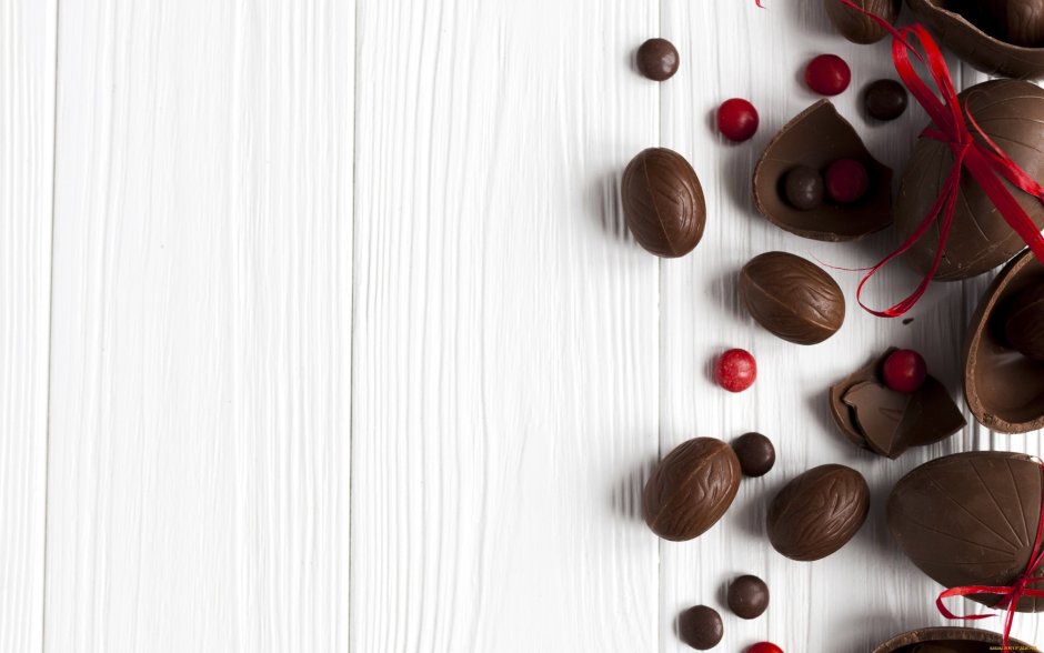 Сладости конфеты и шоколадки