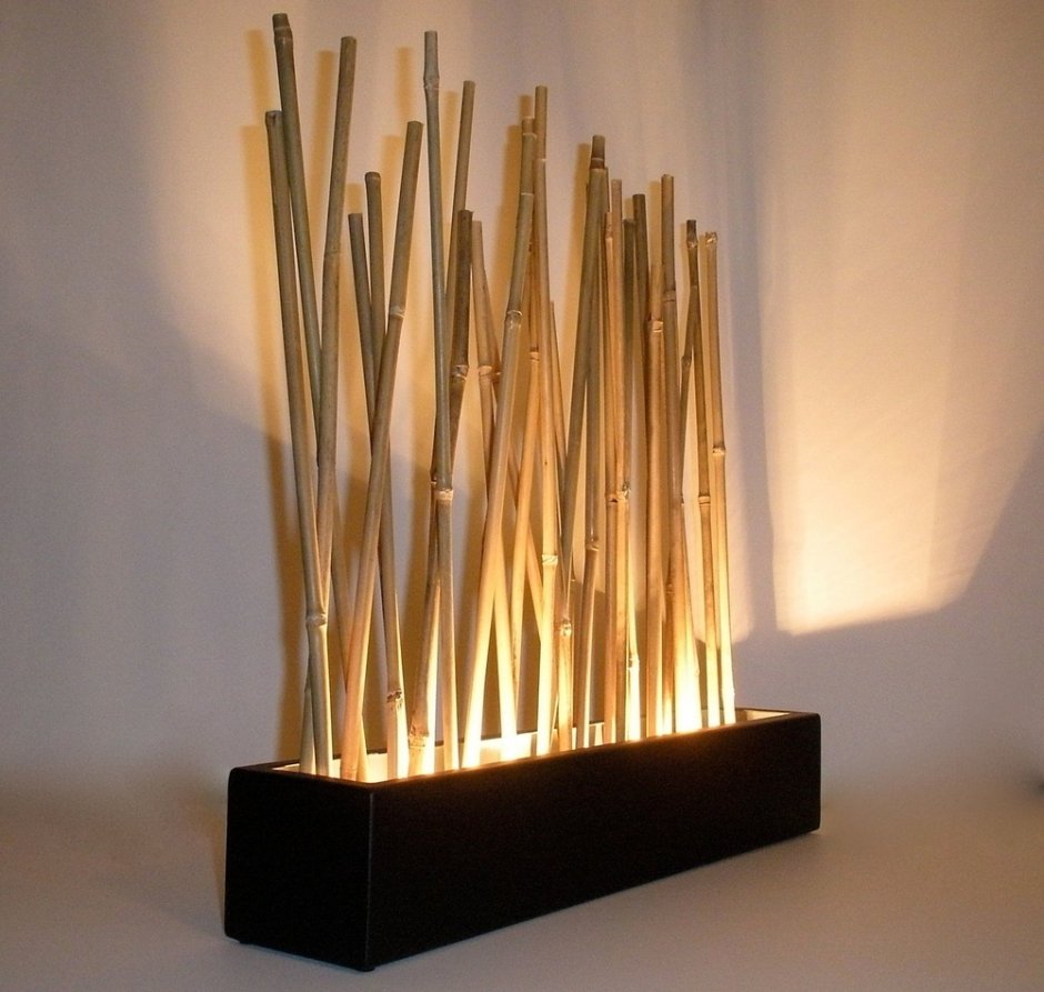 Изделия из бамбуковых палочек