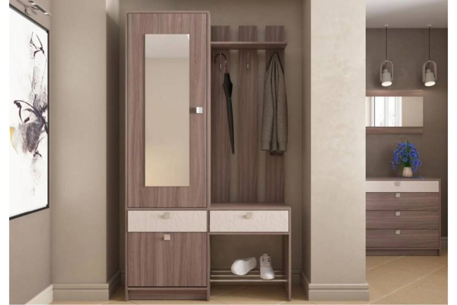 ОГОГО Обстановочка прихожие