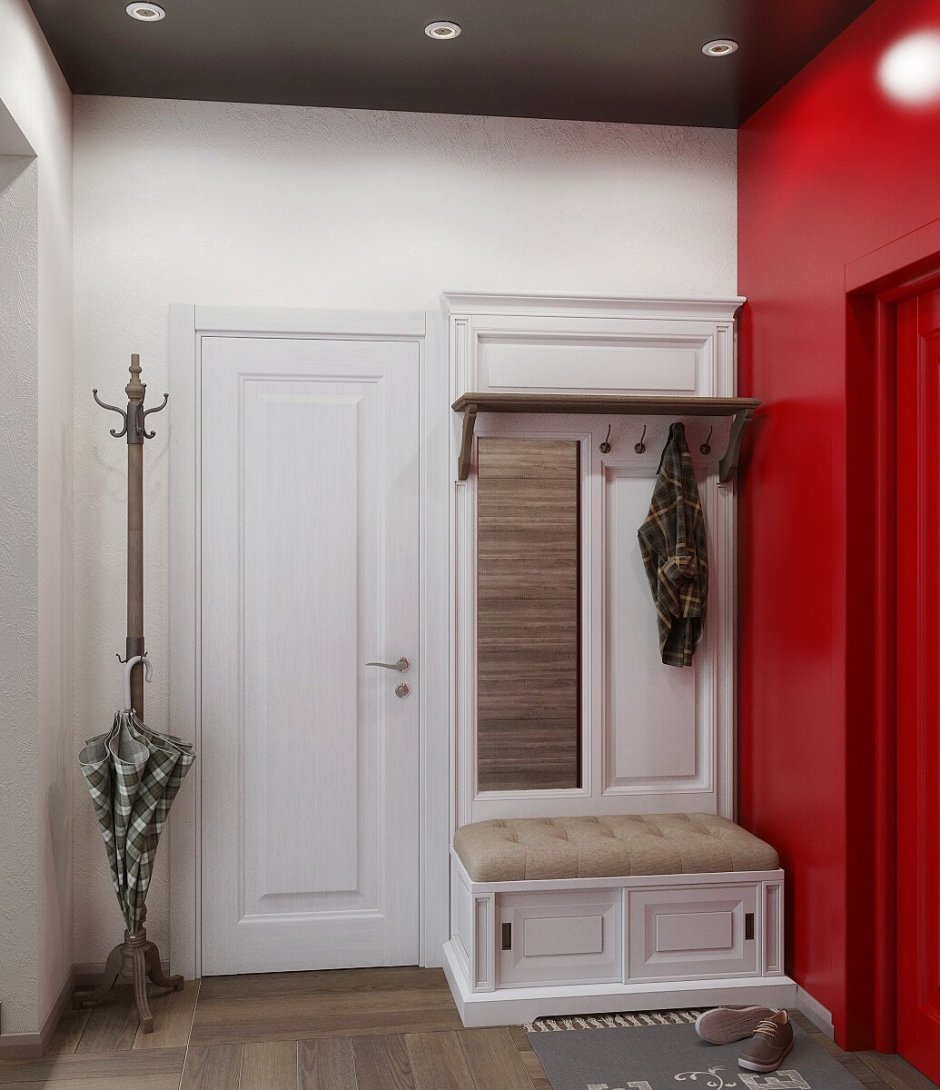 Стильный шкаф в прихожую