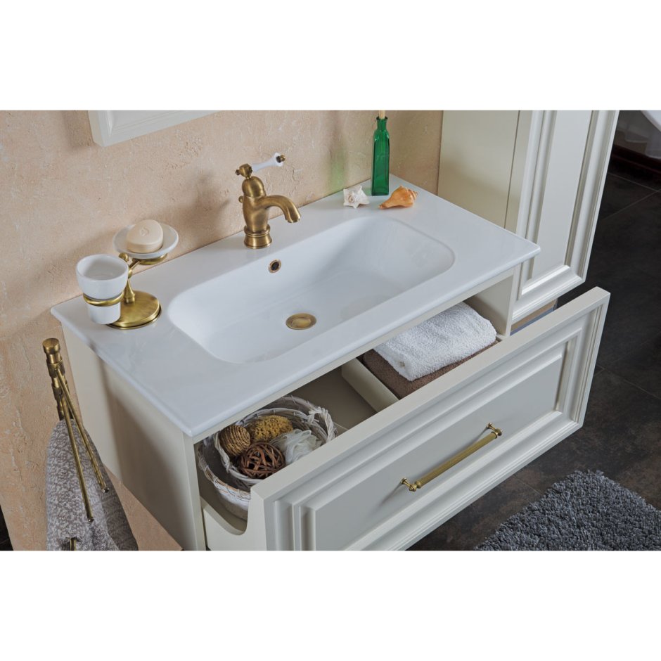Тумба с раковиной la beaute Classic Cornelia 85