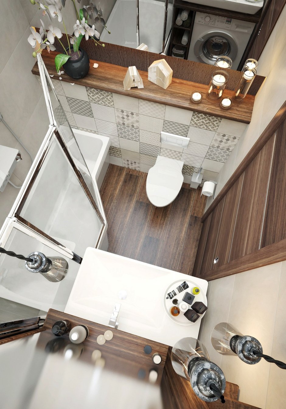 Luxury Mansion Interior ванная