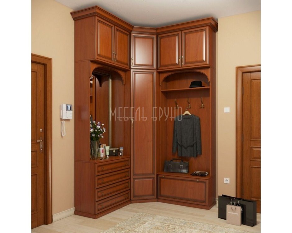 Радиусный шкаф 450х450 2200