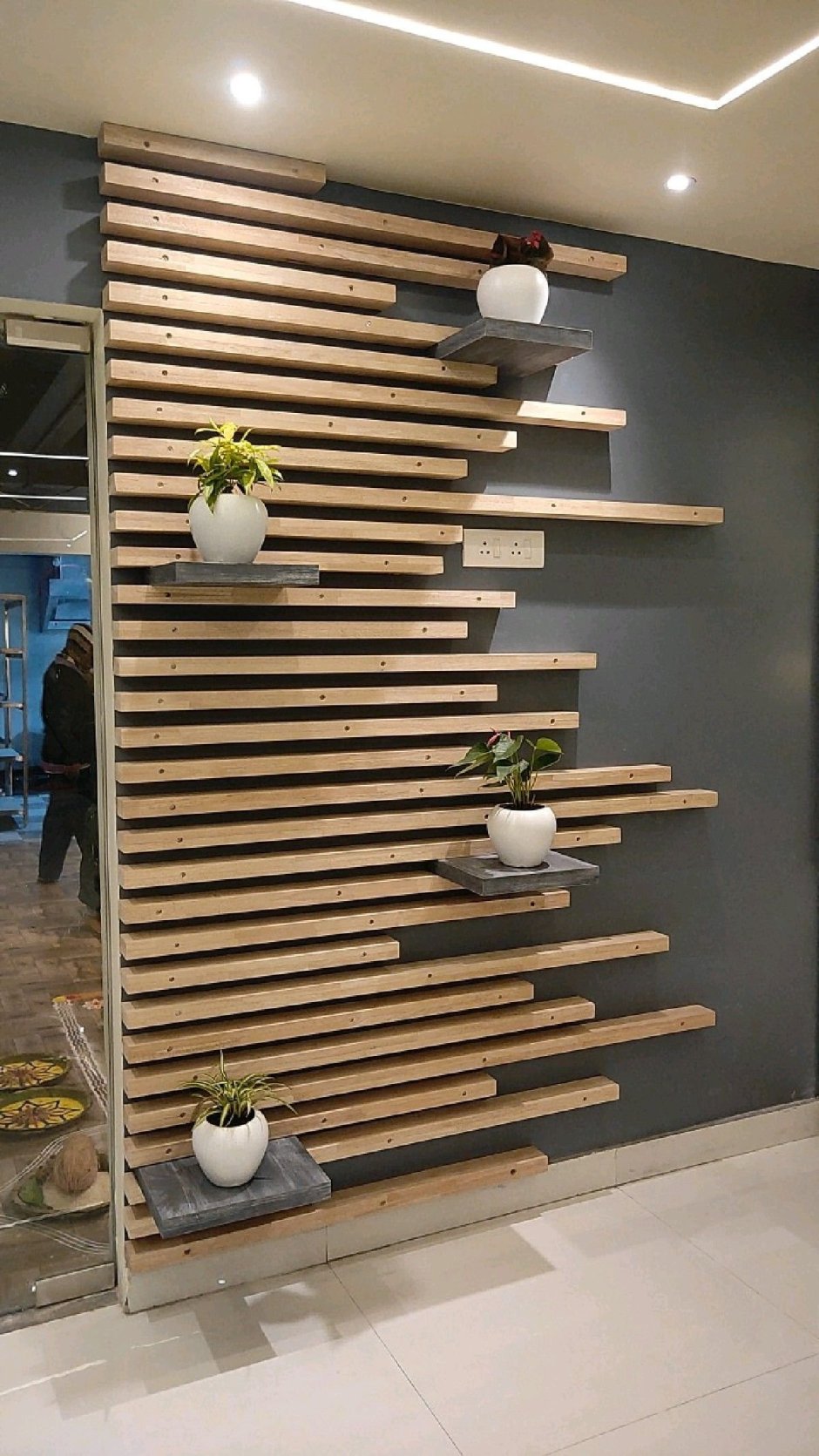 Декоративные деревянные рейки для стен