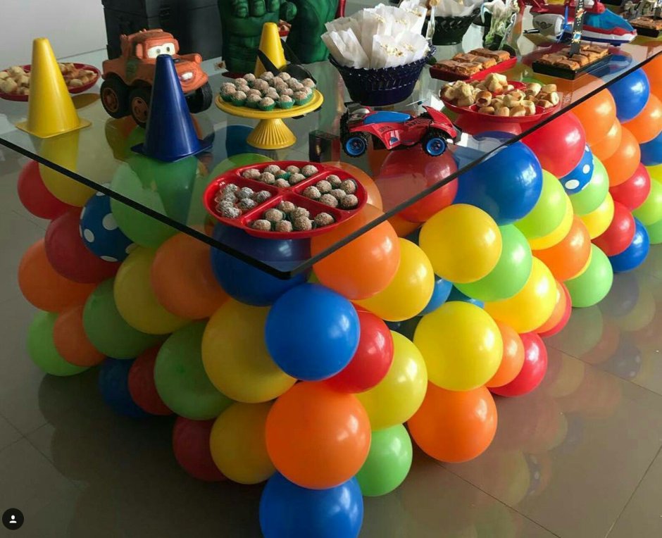 Праздничный стол на день рождения подростка