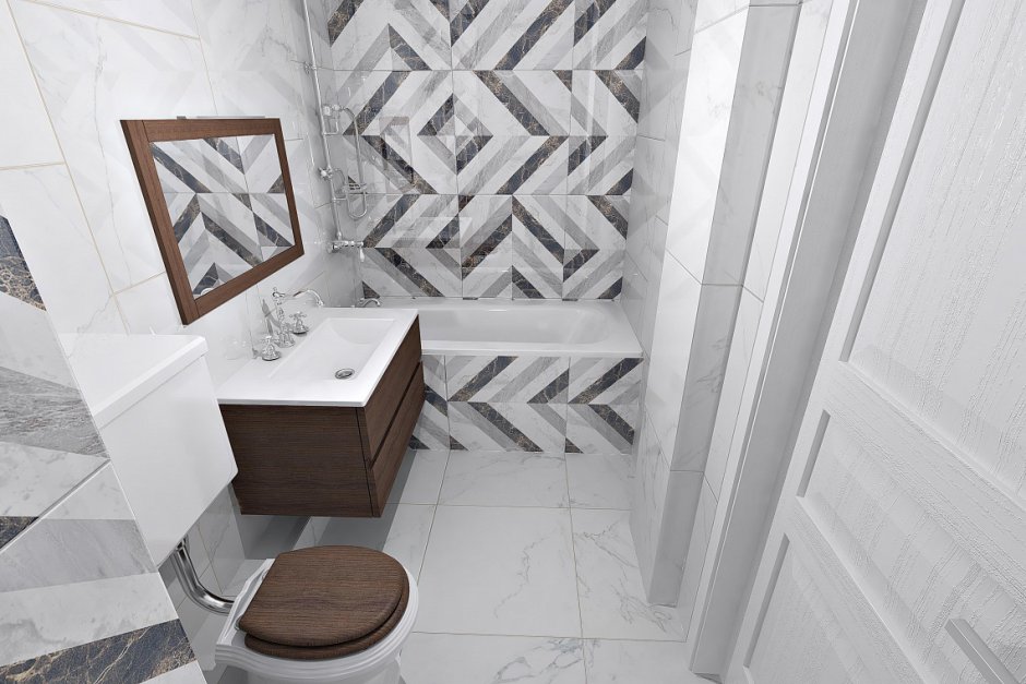 Керамогранит под дерево на стену